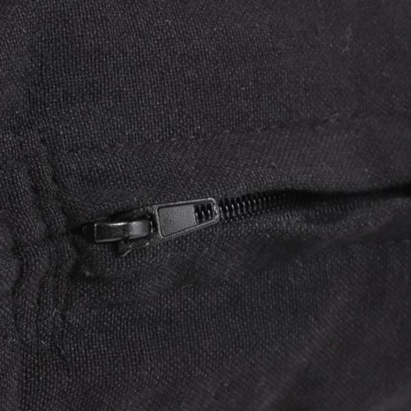 In the Mood Collection Kissenbezug Tivoli schwarz 100 x 70 cm