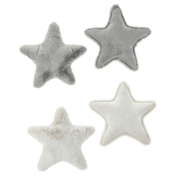 Star cushion, 2/s. approx. 45x45cm