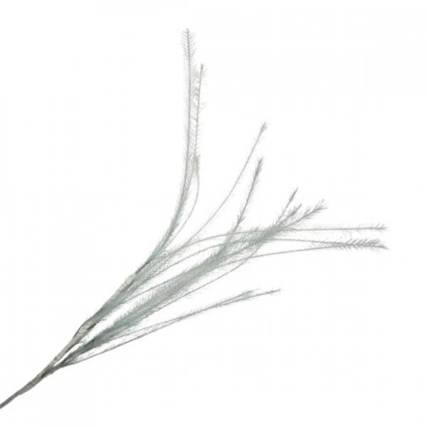 Künstliche Zweigfedern grau 150 cm