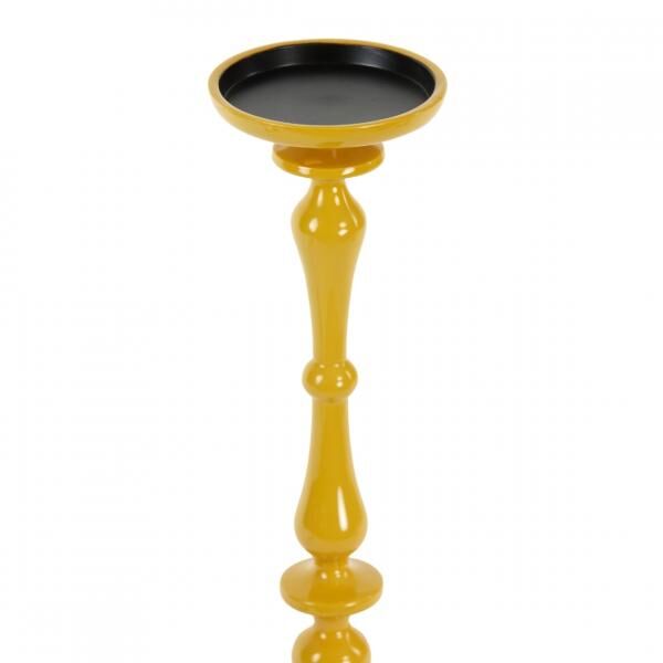 Light and Living Kerzenleuchter Yahvi gelb 50 cm