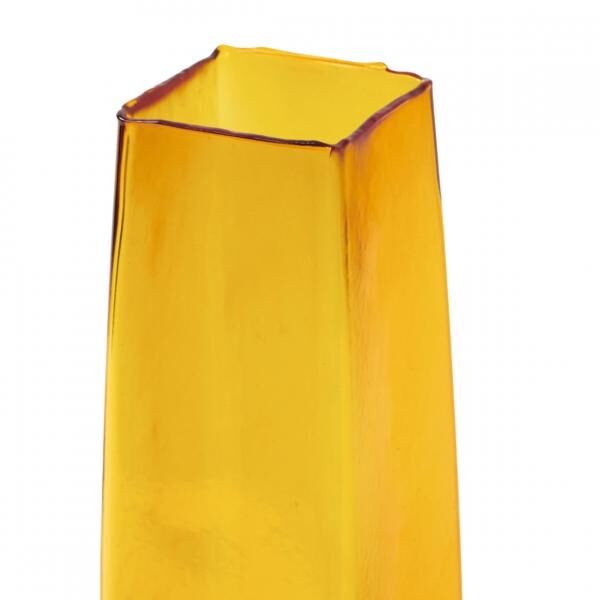 Light and Living Vase Iduna gelb 35 cm