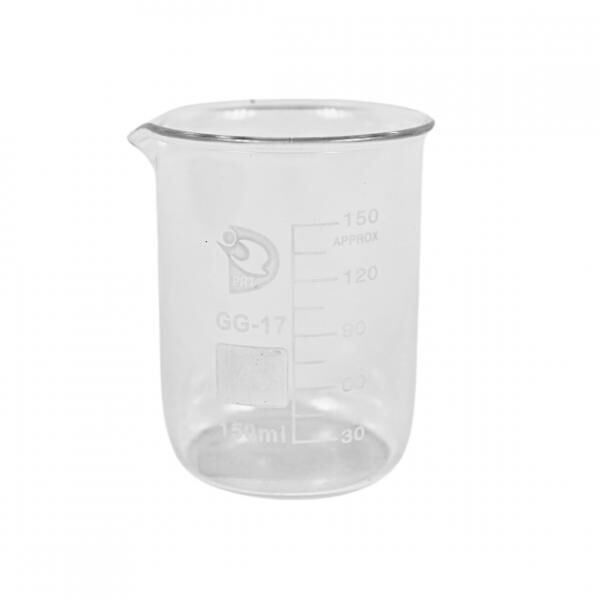 Messbecher Glas transparent 150 ml 8 cm