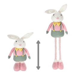 Easter bunny, Peter, telescopic legs, approx. 115cmH