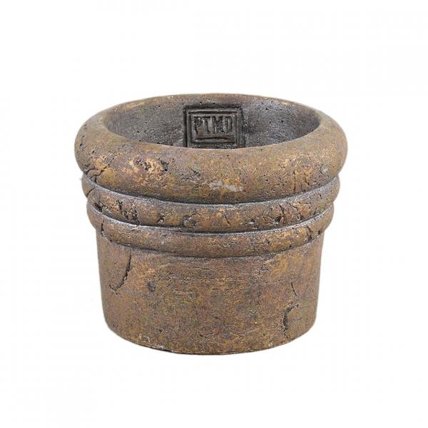 PTMD Blumentopf Helena S braun 12 cm