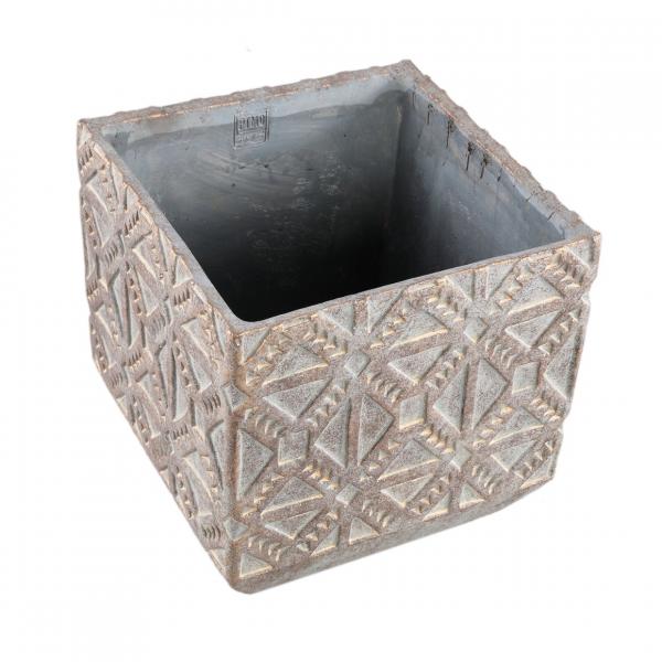 PTMD Blumentopf Jenah braun XL 40 cm