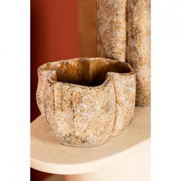 PTMD Blumentopf Roddie creme 20 cm