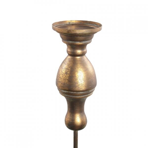 PTMD Kerzenständer Verya kupferfarbig 115 cm