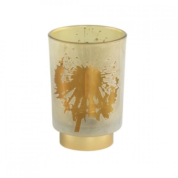 PTMD Tischlampe Besh M auf Batterie gold 15 cm