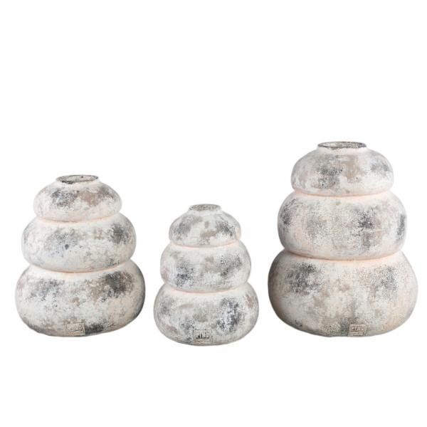 PTMD Topf Bulby beige/rosa L 36 cm