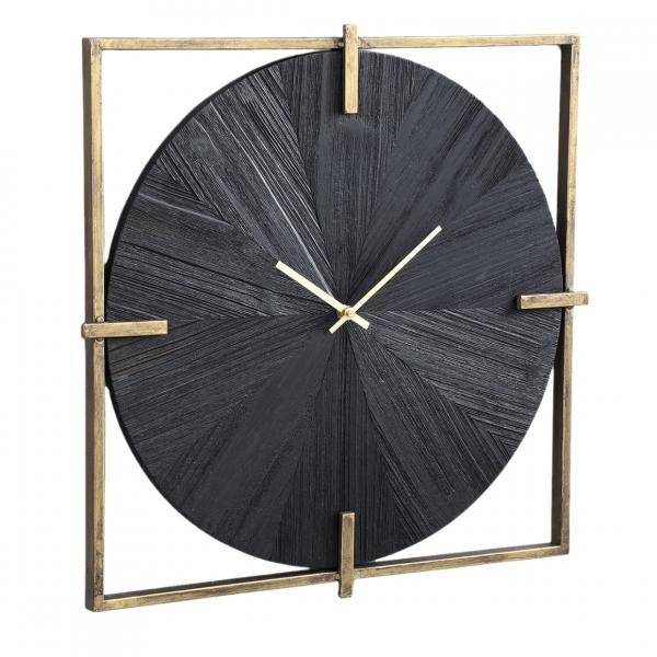 PTMD Wanduhr Oxxo gold/schwarz 53 cm