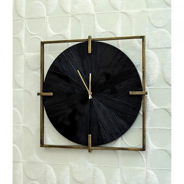 PTMD Wanduhr Oxxo gold/schwarz 53 cm