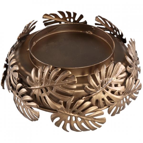 PTMD Windlicht Wirbelglas 22 cm