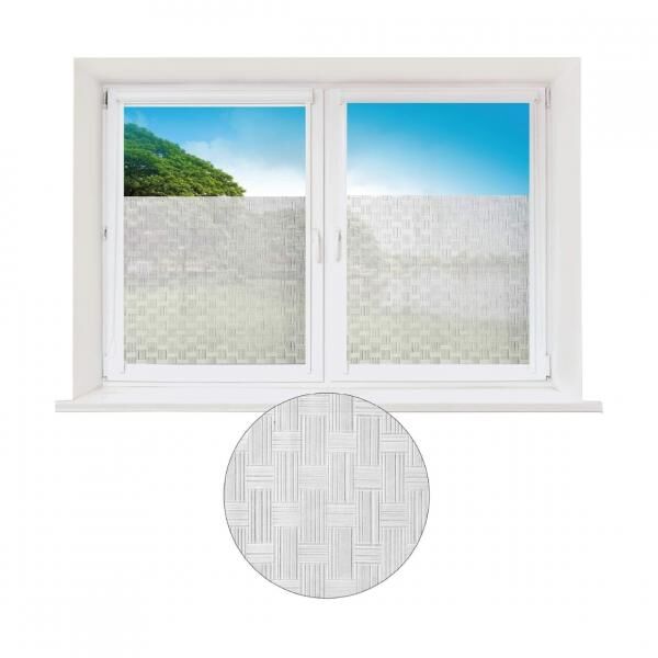 Gewebte Fensterfolie 45 x 150 cm