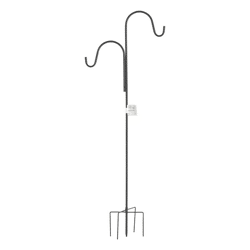 Schäferhaken, Laternenstab, 2er, schwarz, S, ca. 85cmH