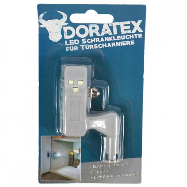 Cabinet hinge lighting LED on battery 6.8 cm