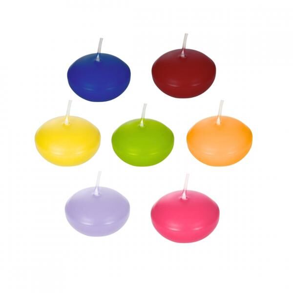 Floating candle yellow 5 cm