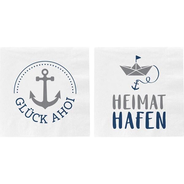 Servietten, AHOI, 2/s, 20er Pack