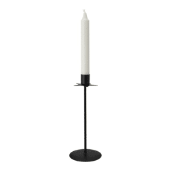 Stick candle holder star, black, M, approx. 23cmH