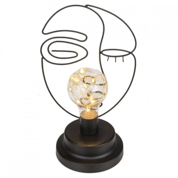 Tischlampe LED auf Batterie 22 cm