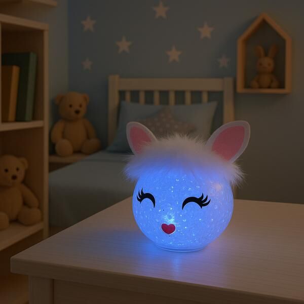Tischlampe Einhorn LED auf Batterie 11 cm
