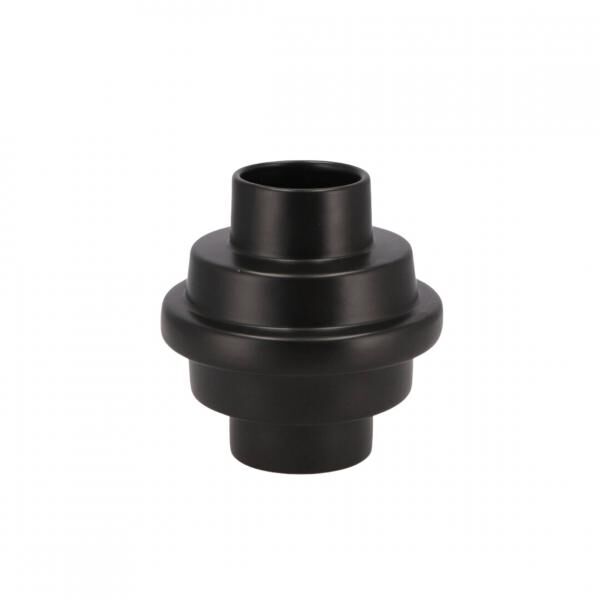 Vase Treppe schwarz 20 cm