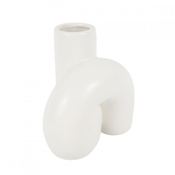 Vase Twist weiß 11,5 cm
