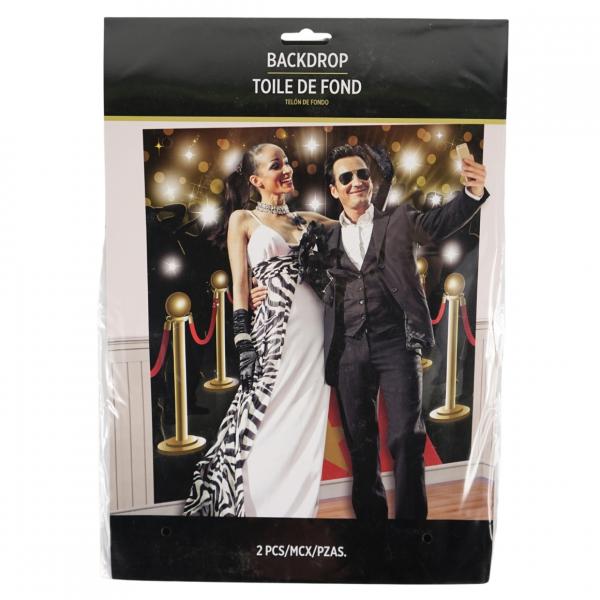 Wanddekoration Hollywood Scene 165 cm 2-teilig