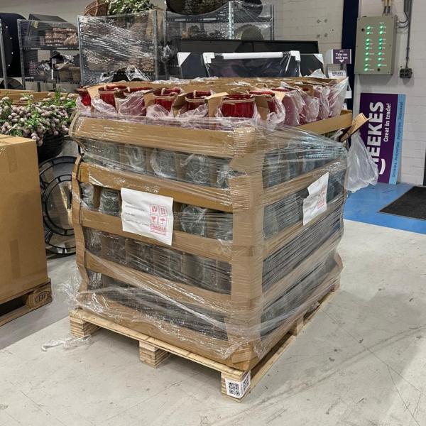 Windlicht Rhythm 22 cm 6 Stück sortiert