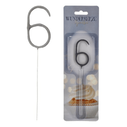 Sparkler number 6, approx. 18cm