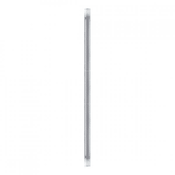 Zylinderrohr transparentes Glas 100 cm