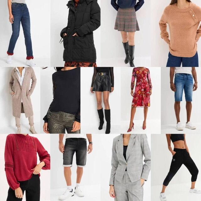 2,10 € Mix Stock Kleidung Kategorie A neu 90% Damen 10% Herren Originalverpackung mit Barcode Lagerware Deutschland Versand weltweit