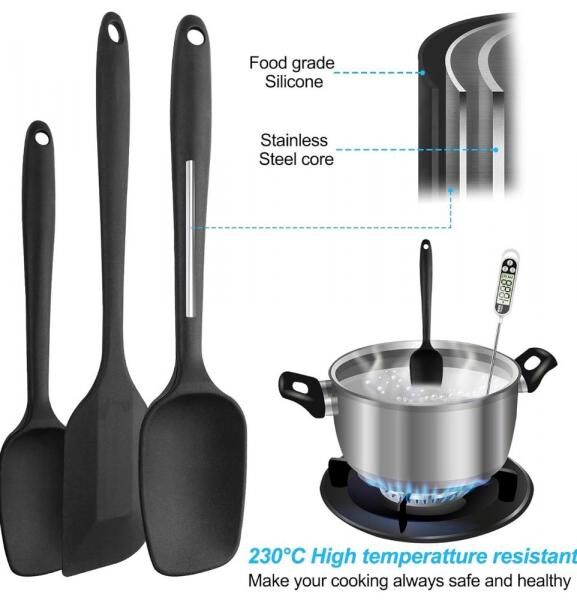 6er Set Silikon Teigschaber &ndash; Magrimaxio