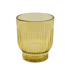 Countryfield tea light holder Tirza amber 8.5 cm