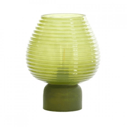 Light & Living tafellamp Alenna LED op batterij groen 23 cm