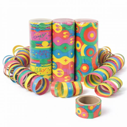 Serpentines multicolour 4 meter set van 3