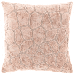 Unique Living cushion Elina old pink 45 x 45 cm