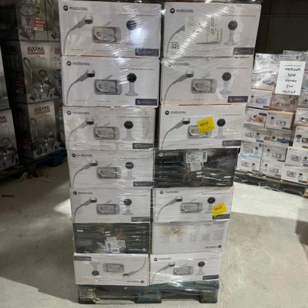 155x Motorola Babyphone VM65X Connect mit Kamera Monitor Wlan Audio Baby Monitor, Bluetooth kabellos
