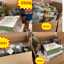 350 € pro Palette – Mix Paletten A/B/C, ca. 60–70 Stück Haushalt Elektronik Textilien Spielzeug Möbel, Lager Deutschland