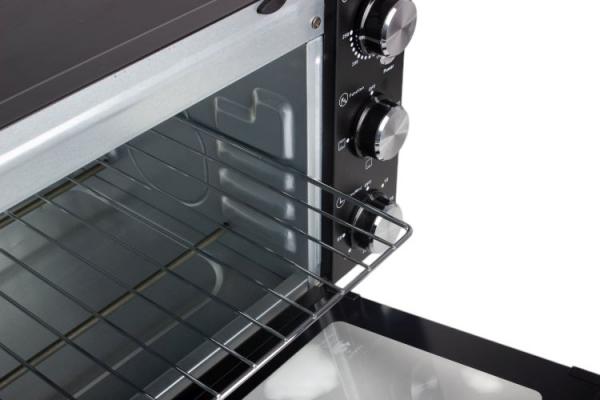ALKANA Mini-Backofen 45L &ndash; 1700W, Umluft & Grillfunktion, ideal f&uuml;r Pizza & Aufl&auml;ufe