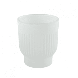 Countryfield tea light holder Tirza matte white 8.5 cm