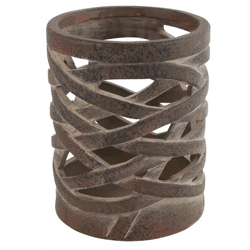 Countryfield tea light holder Redmon L brown 15 cm