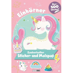 Einhörner: Zauberhafter - Sticker- und Malspaß