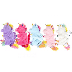 Einhorn - Plüsch Rucksack 32 cm mit Reißverschluss