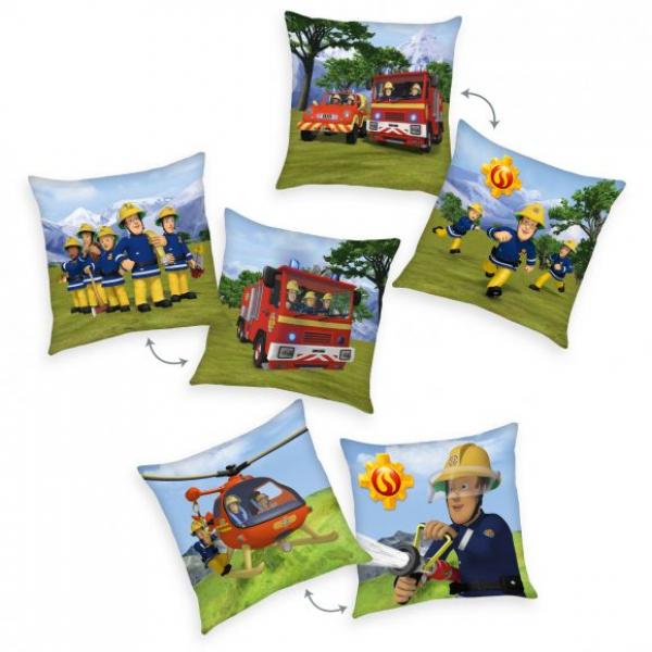 Fireman Sam - Decorative cushion - 40 x 40 cm