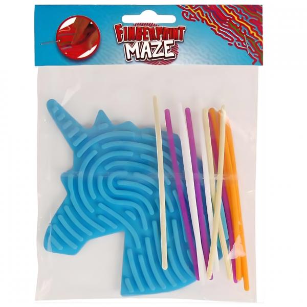 Fingerabdruck-Labyrinth Fidget Fingerabdruck-Labyrinth 18 cm 4 sortiert
