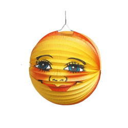 Face - Lantern - 25 cm