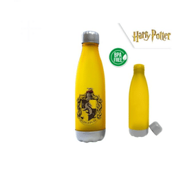 Harry Potter - Plastic drinking bottle Hufflepuff 650ml / Soft Touch Bottle