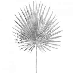 HBX künstlicher Zweig Livistonia silber 85 cm