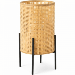 J-Line Laterne auf Sockel Bambus 62 cm
