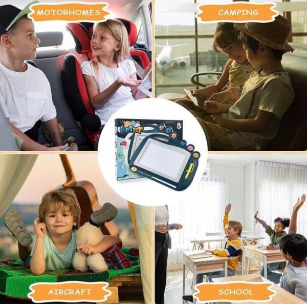 Magnetisches Zeichenbrett f&uuml;r Kinder &ndash; Kreativer Spielspa&szlig; &uuml;berall!